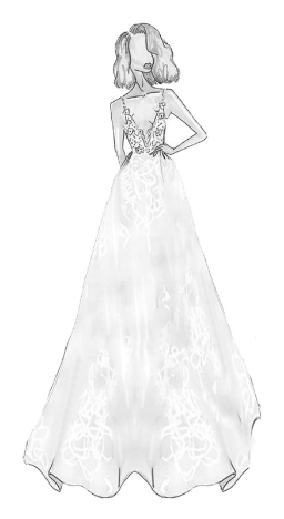 A-Line Style Wedding Dress