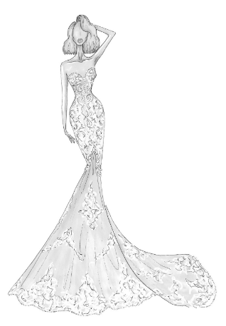 Mermaid Style Wedding Dress